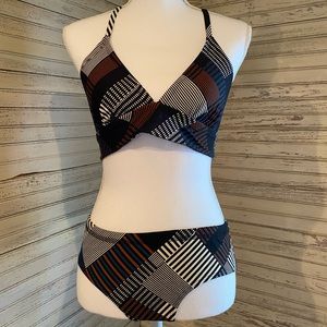 Carve Designs Deco Print Bikini - Size small